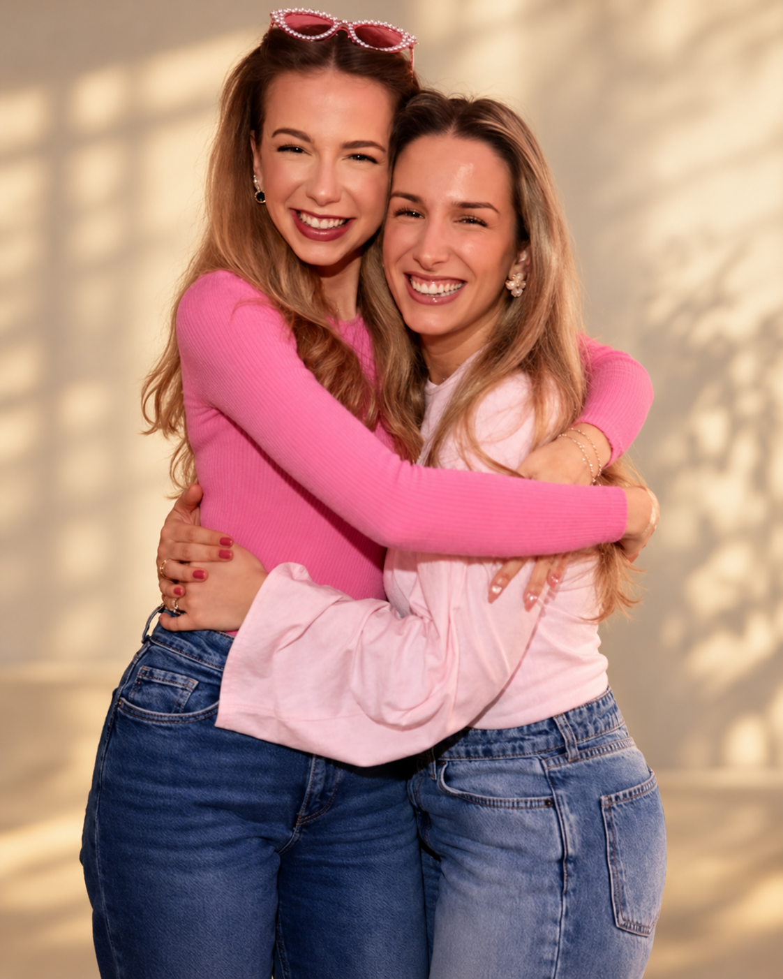 Marija links und Adri rechts – Freundinnen seit dem Kindergarten